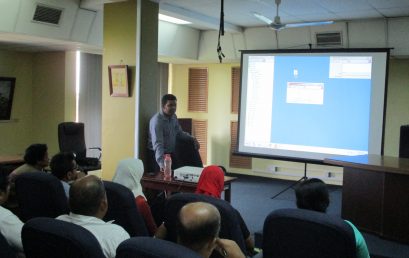 A training session on Alice for Windows
