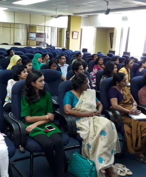 The training session on SCOPUS, by Elsevier