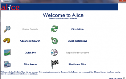 ALICE for Windows Training by Softlink Asia