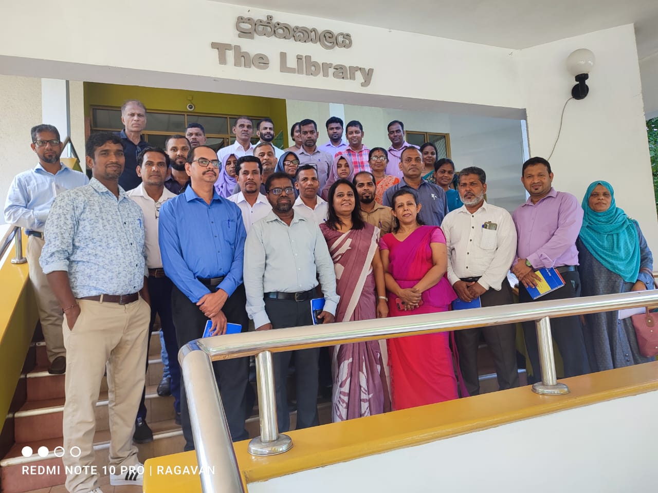 A-Day-Out of Library Staff of SEUSL: An Official Visit to the Library, the University of Colombo