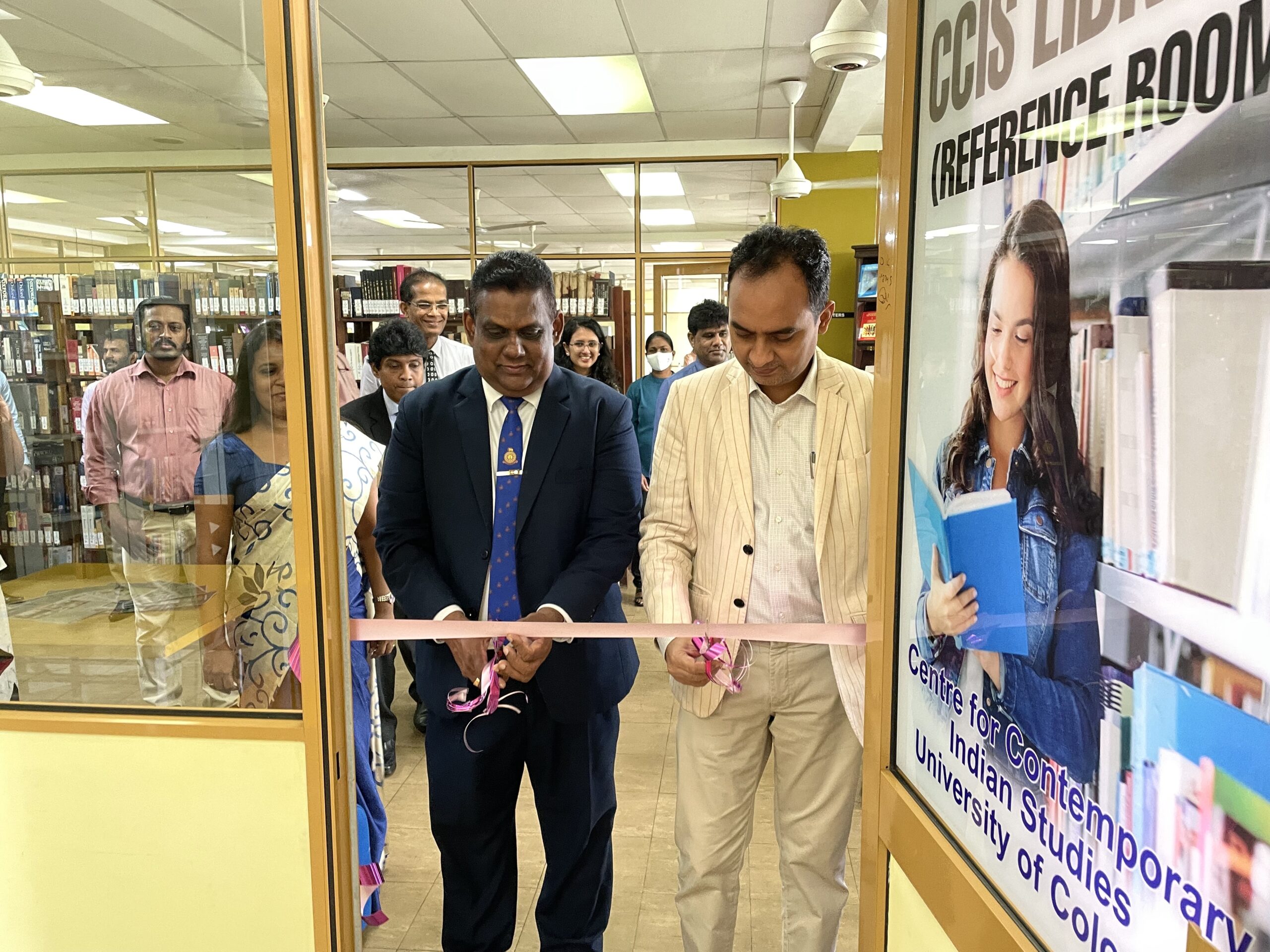 The Opening of the CCIS Library Collection at the Library, University of Colombo