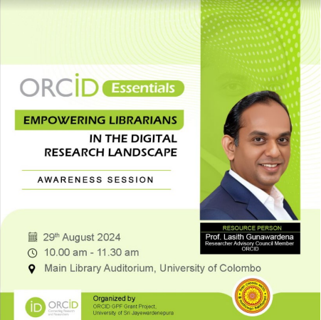 Workshop on ORCID