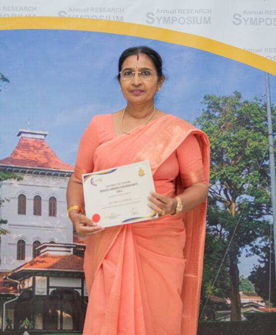 Congratulations to the Recipients of the University of Colombo Senate Awards for Research Excellence!