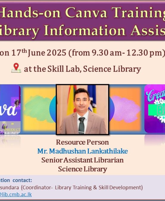 Hands-on Canva Training for Library Information Assistants