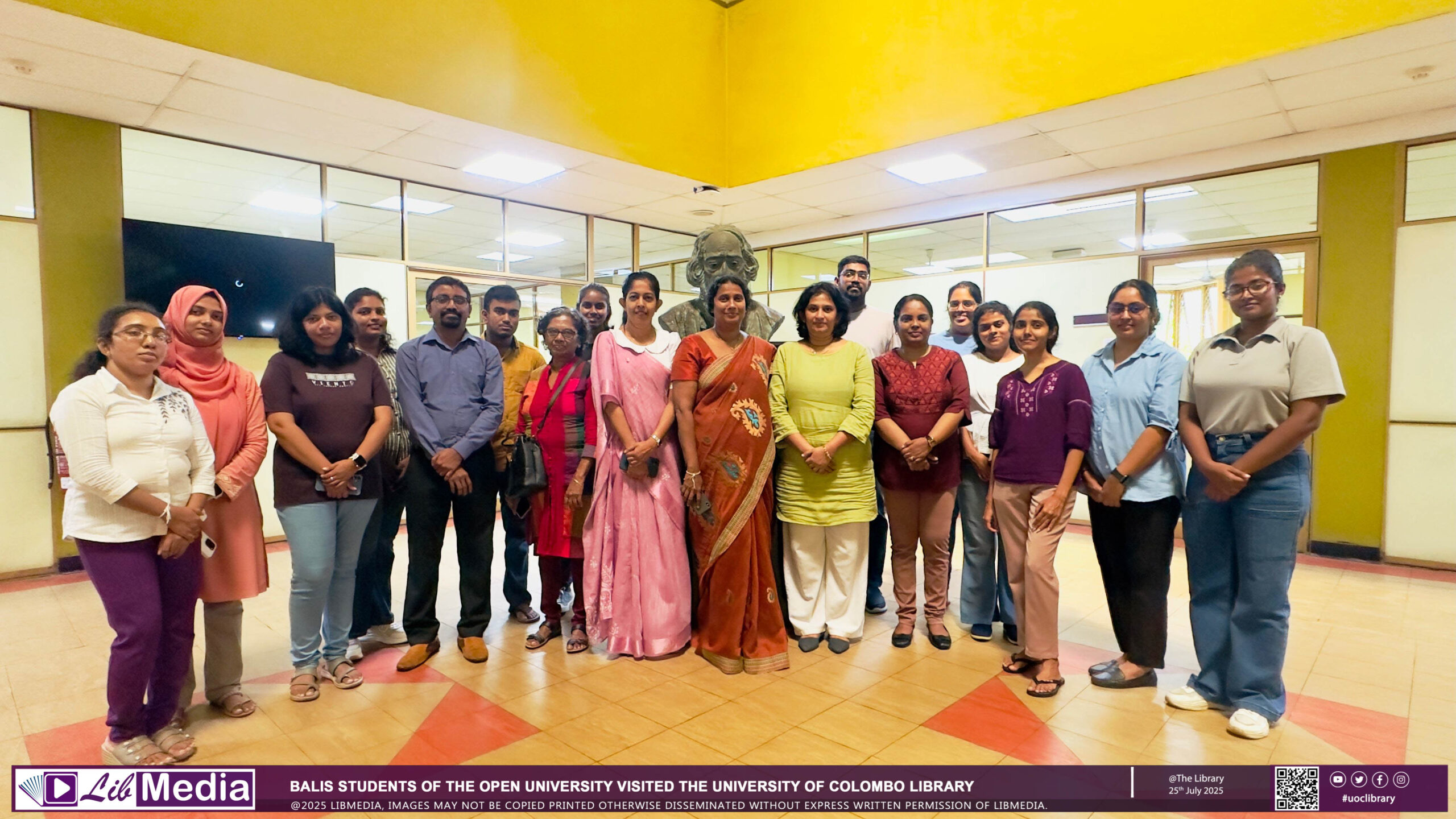 BALIS students of the Open University visited the University of Colombo Library BALIS students of the Open University visited the University of Colombo Library