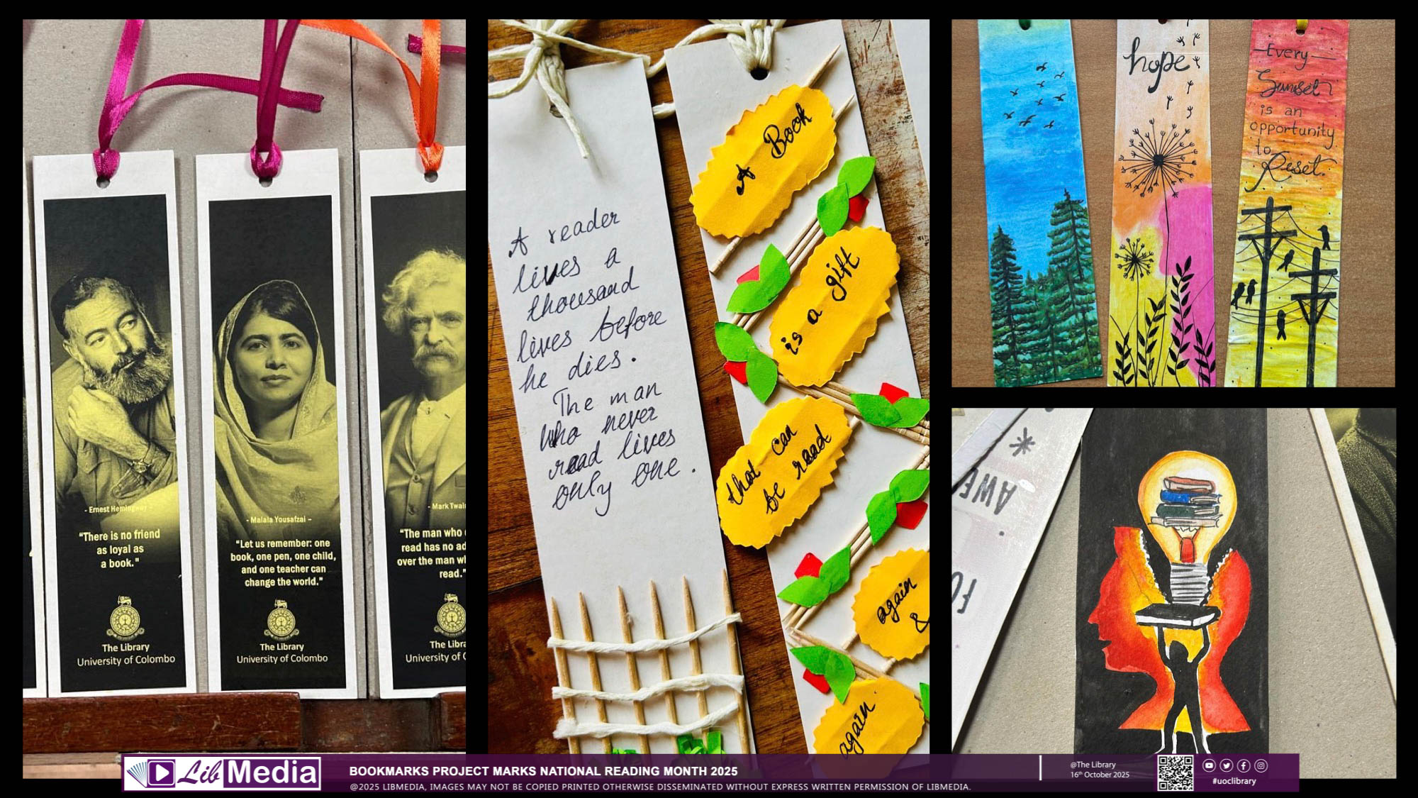 Celebrating Literary and Reading Month 2025 – University of Colombo Library