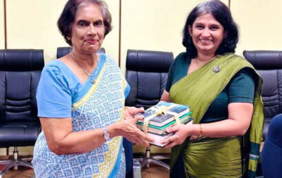 Generous Book Donation from the Former President Her Excellency Chandrika Bandaranaike Kumaratunga