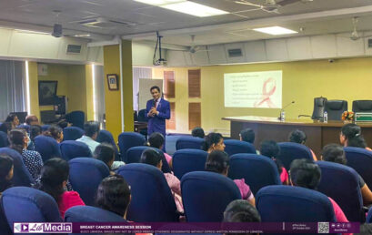Breast Cancer Awareness Session at the Main Library, University of Colombo