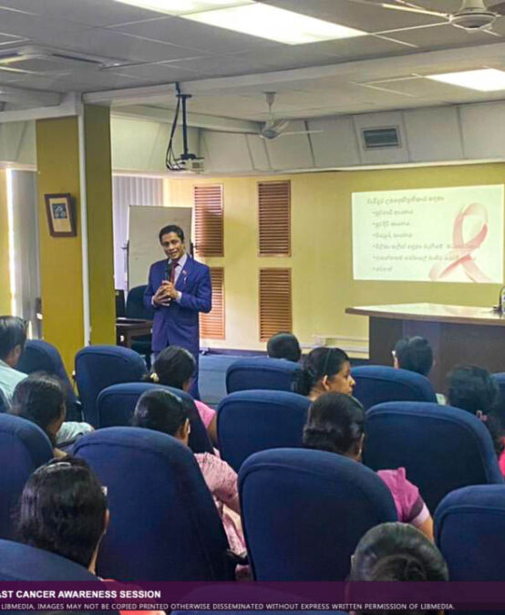 Breast Cancer Awareness Session at the Main Library, University of Colombo