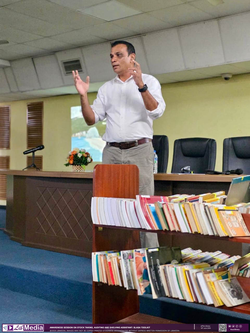 Main Library Hosts Awareness Session on the SLASA Toolkit