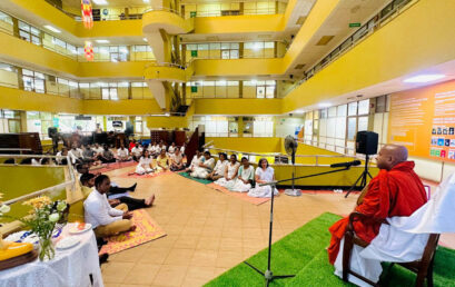 Dhamma Sermon Held at the Main Library, University of Colombo