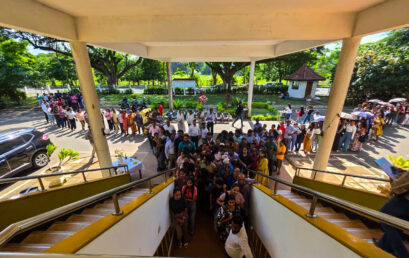 Poson Dansala by the Library, University of Colombo