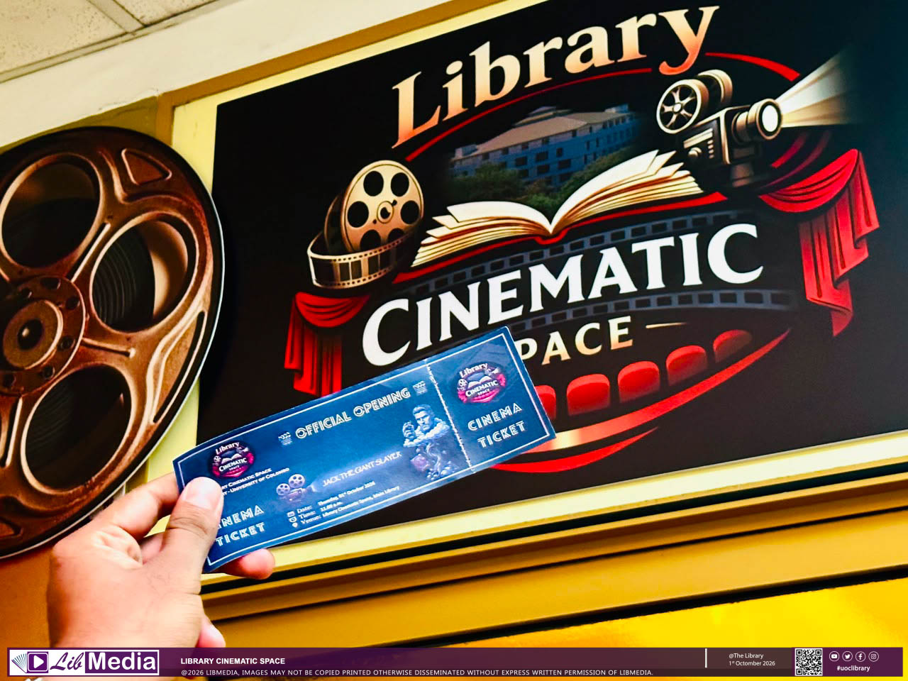 Library Cinematic Space: A New Hub for Learning, Creativity and Cultural Engagement